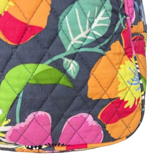 Vera Bradley Jazzy Blooms Lunch Tote Quilted Handbag Small Cooler Bag Floral - Picture 6 of 16